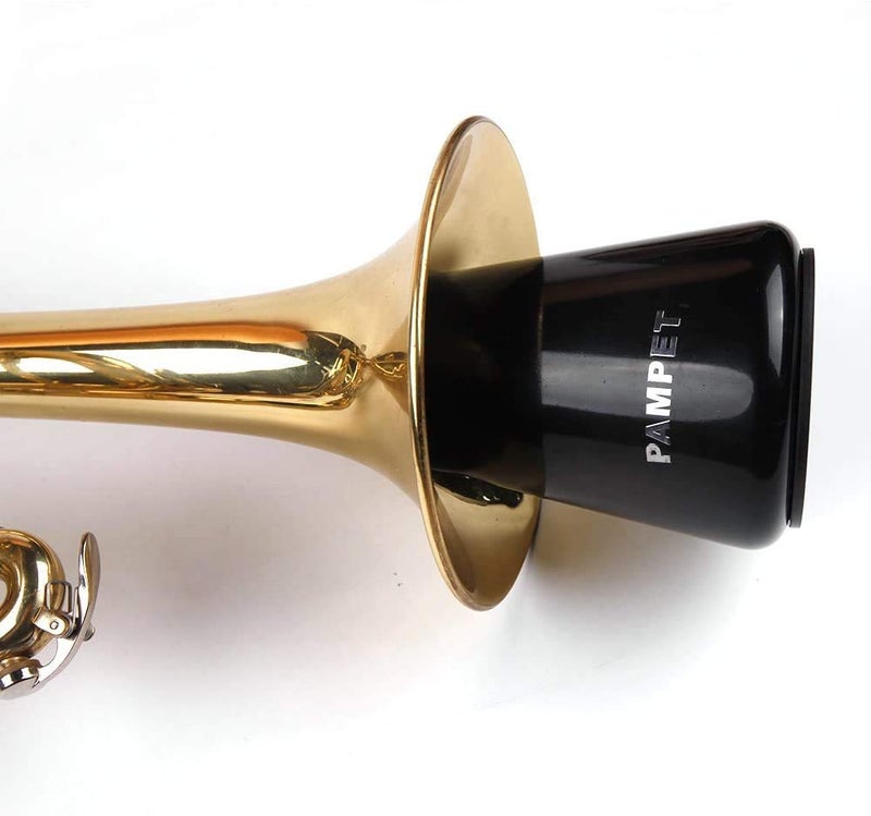 Pampet Lightweight Practice Trumpet Mute Silencerï¼ŒTrumpet Straight Mute (Black) - Image 3